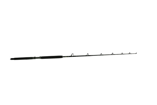 Blackfin Rods Fin 81 Fishing Rod 6'0" Rod 30-50lb Line Weight Stand Up Rod 100% E-Glass blank Stuart Aluminum Reel Seat Slick Butt Fuji Aluminum Oxide Guides Fast Action Targeted Species: Mahi Mahi, Tuna 9