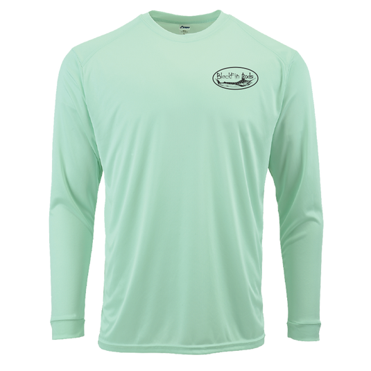 Blackfin Long Sleeve Surf Shirt Mint Green / X-Large