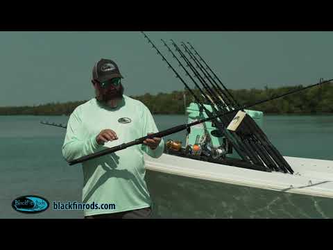 Load and play video in Gallery viewer, Blackfin Rods Fin 140 7&#39;0&quot; Circle Hook Fishing Rod 20-40lb
