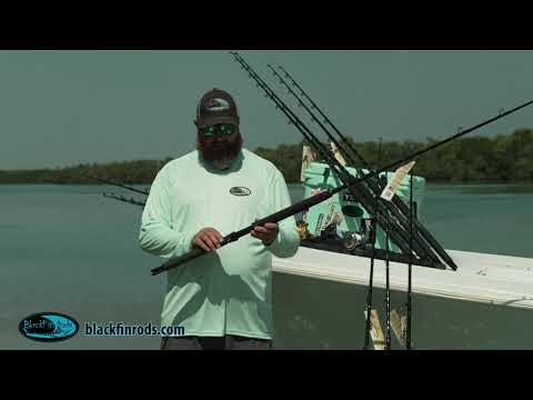 Load and play video in Gallery viewer, Blackfin Rods Fin 82 6&#39;0&quot; Stand Up Fishing Rod 50-80lb
