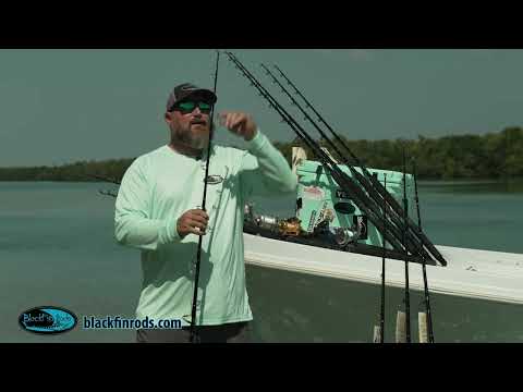 Load and play video in Gallery viewer, Blackfin Rods Fin 80 6&#39;0&quot; Stand Up Fishing Rod 20-30lb
